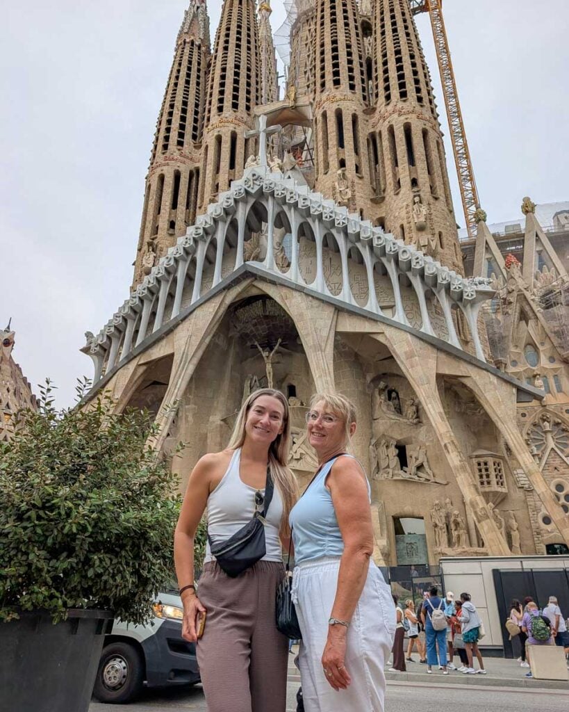 Bailey at Sagrada Família in Barcelona Spain (3)