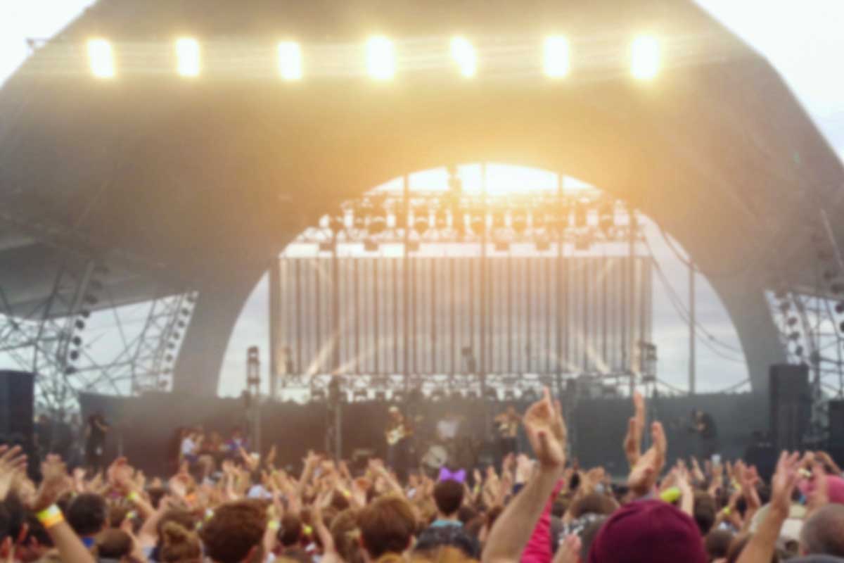 A music festival in Europe