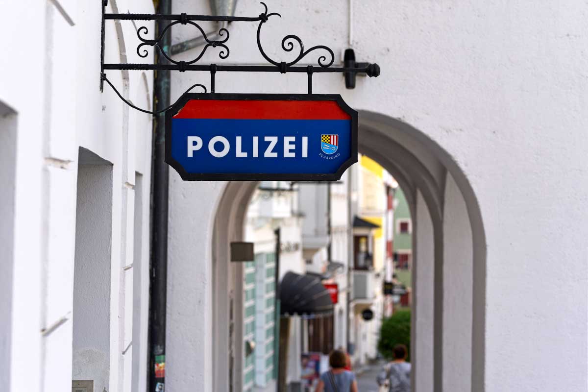 A police station in Austria