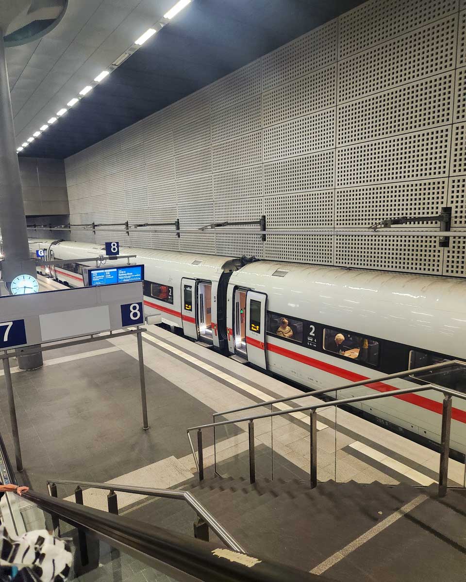 A train station and train in Europe (5)