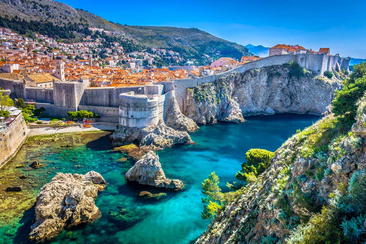 Dubrovnik in the summer Croatia