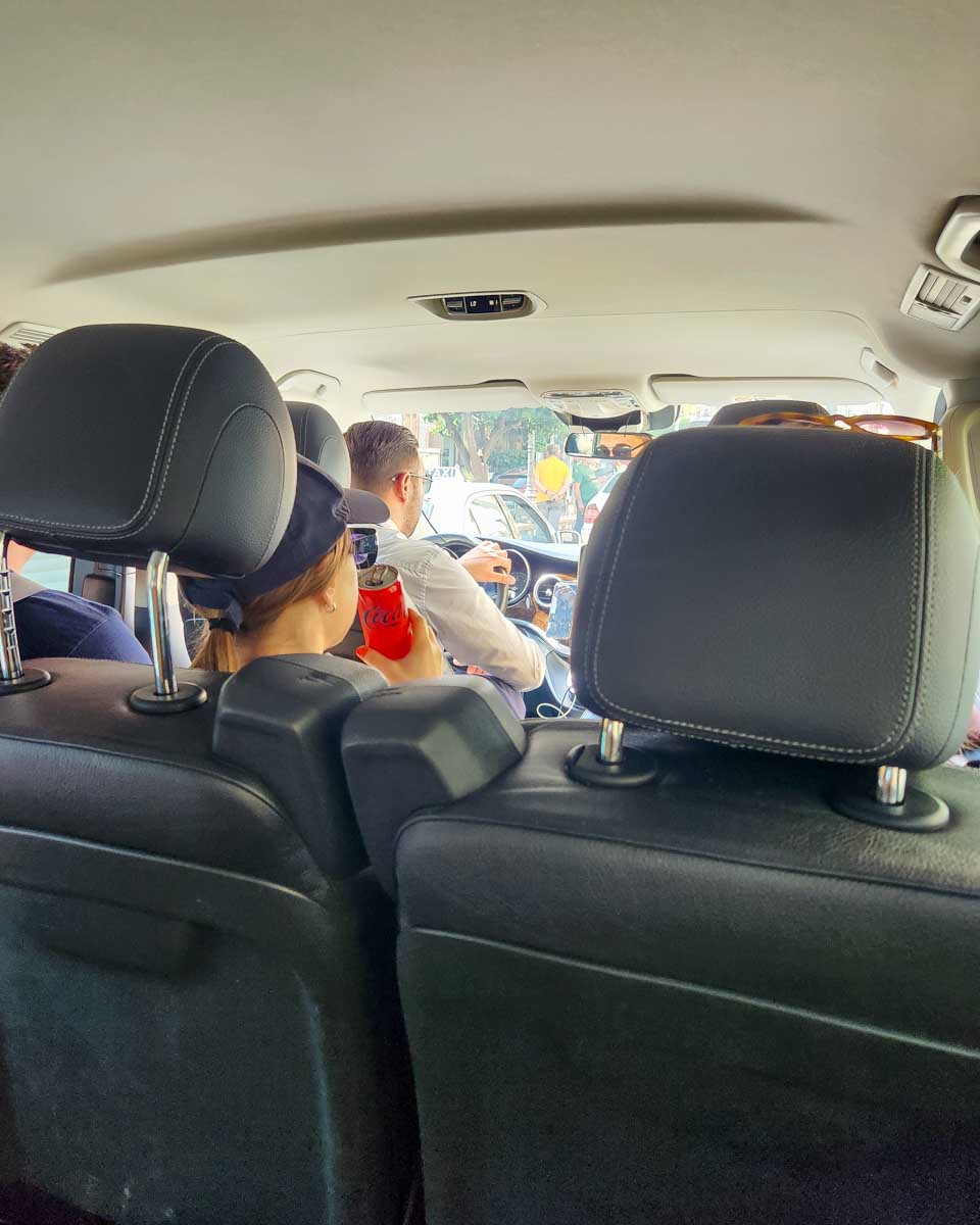 Public rideshare van in Europe (1)