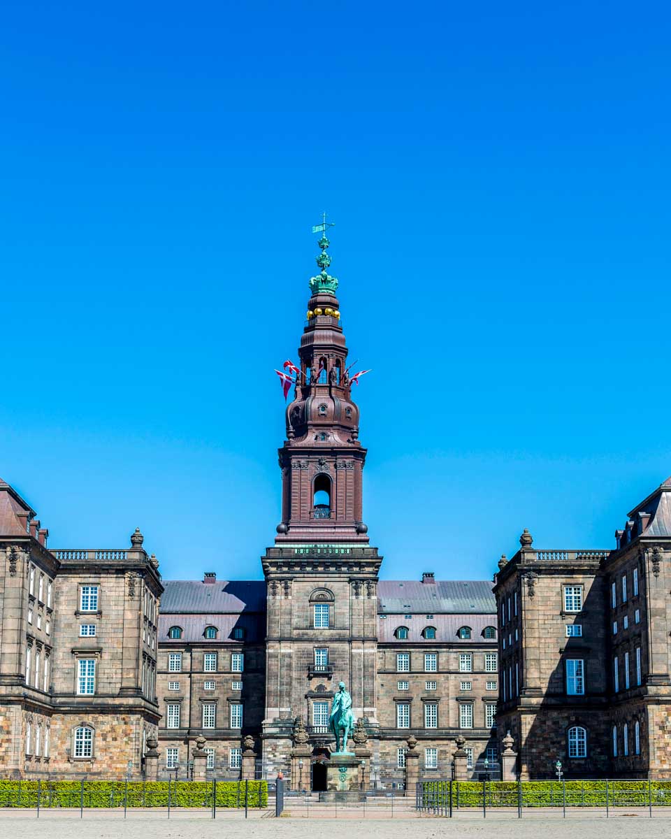 christiansborg-palace-in-Copenhagen-Denmark