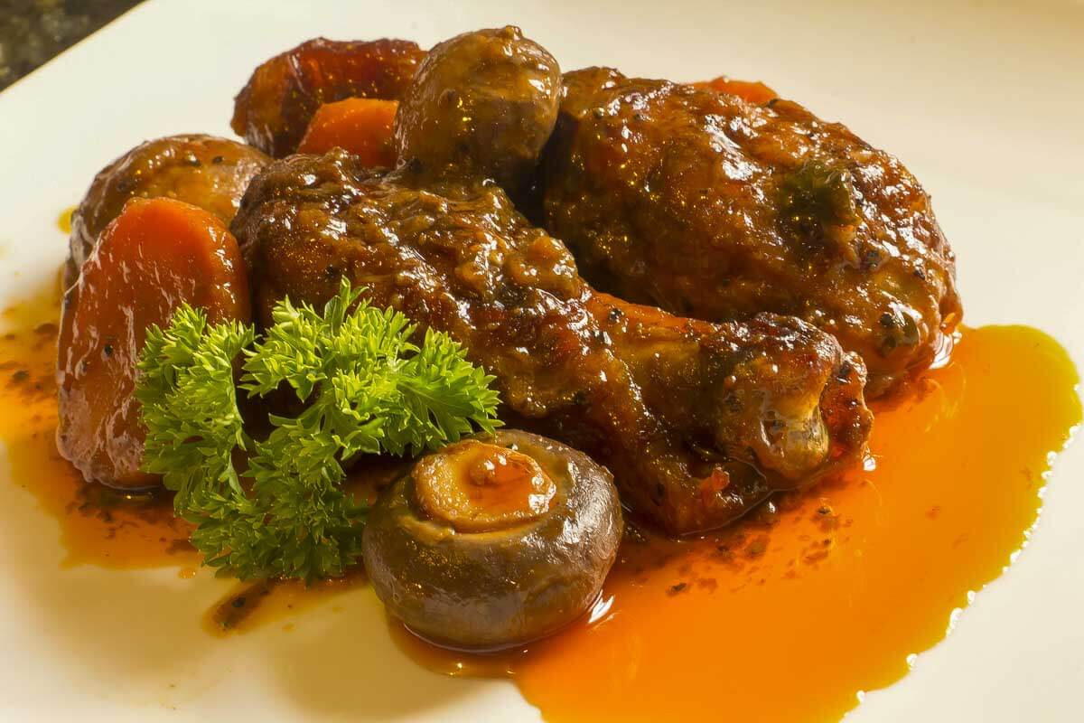 French Coq Au Vin Chicken