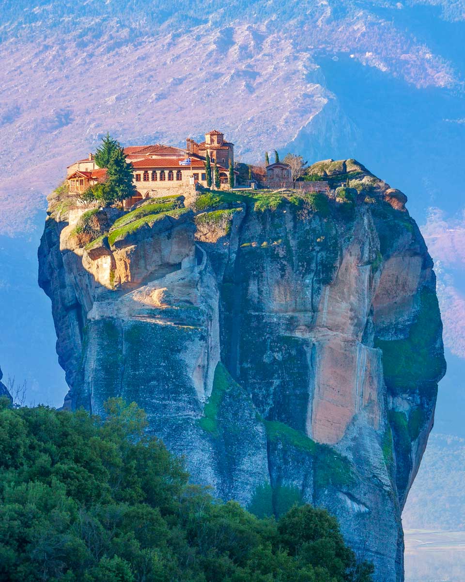 Holy-Trinity-Monastery-in-Meteora-on-a-trip-from-Athens Greece