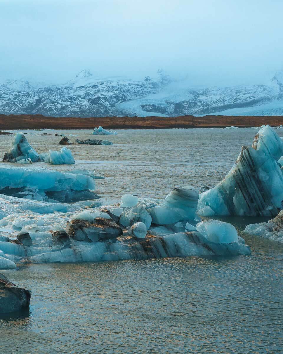 Jökulsárlón Glacier Lagoon in Iceland