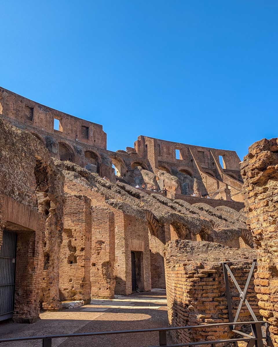 Part-of-inside-the-colosseum-in-Rome-Italy