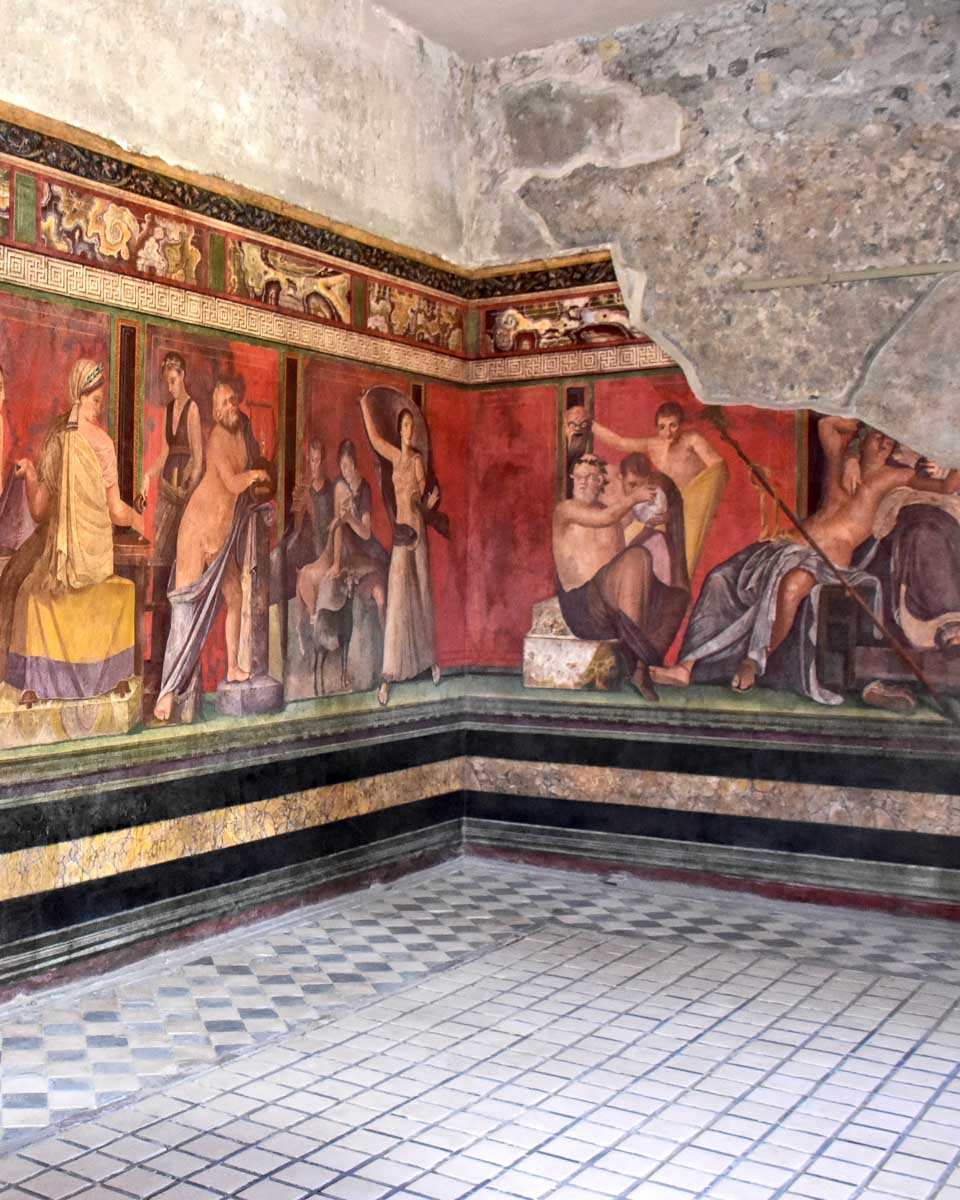 Part-of-the-ruins-of-Pompeii-seen-on-a-tour-from-Rome-Italy