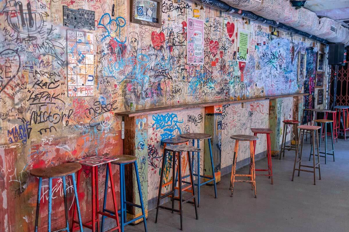 Ruins Bars in Budapest, Hungary