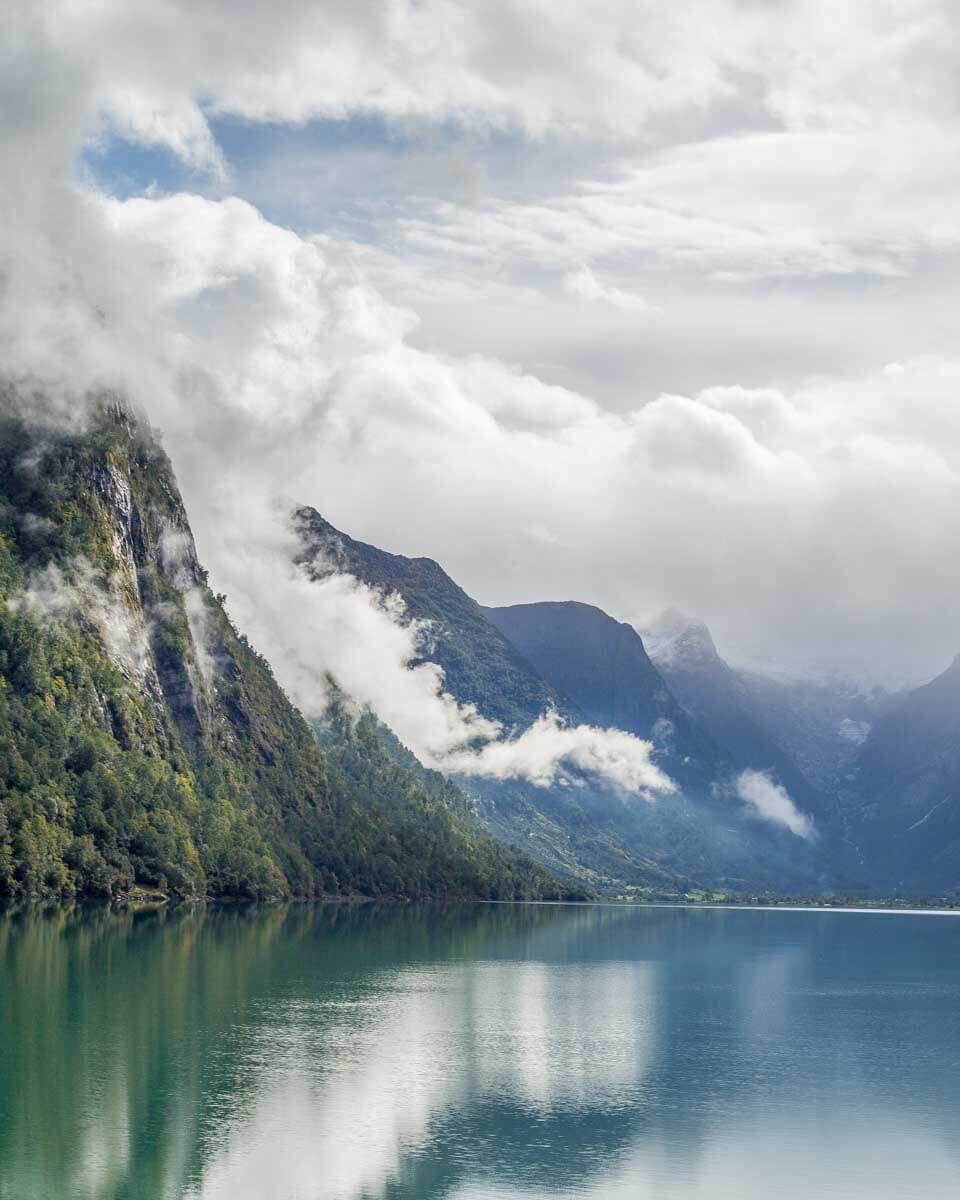 Stegastein fjord seen on a cruise in Norway (1)