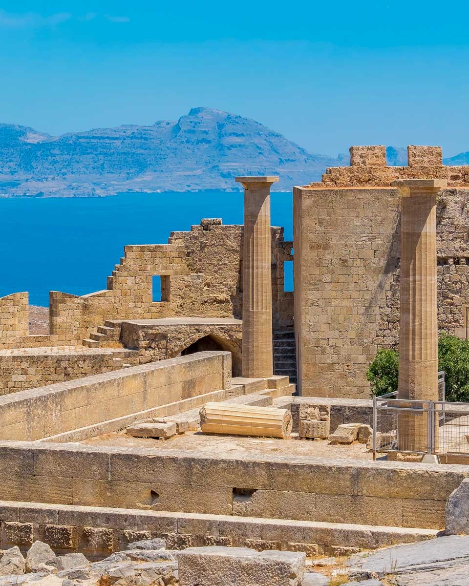 acropolis-of-rhodes-seen-on-a-tour-of-Rhodes-Greece