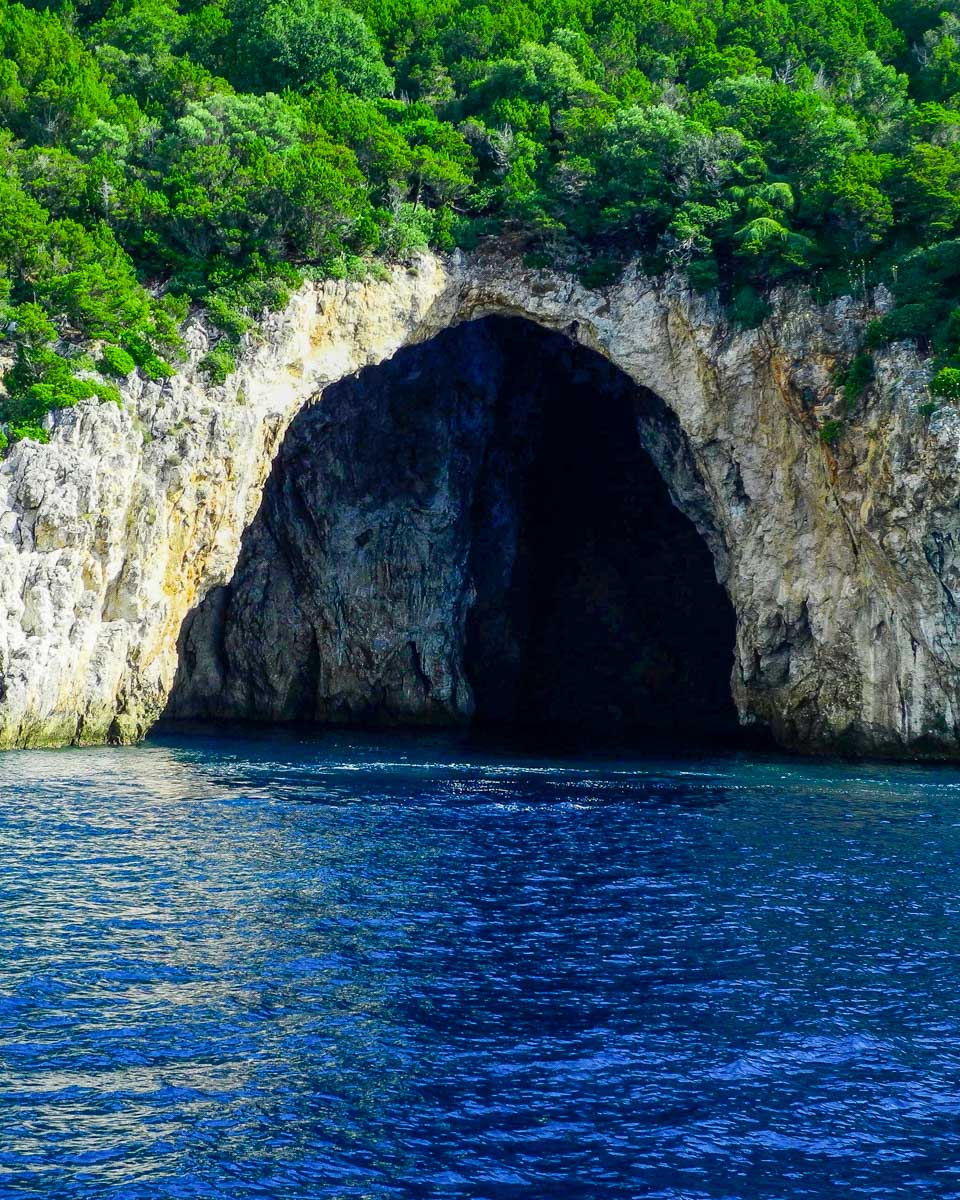 The Blue Caves in Corfu Greece (2)