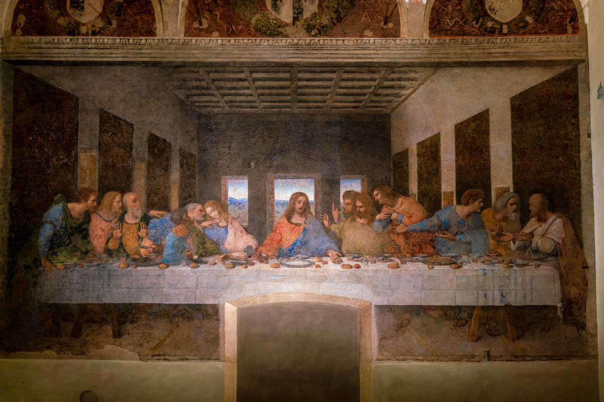 The Last Supper in Milan Italy