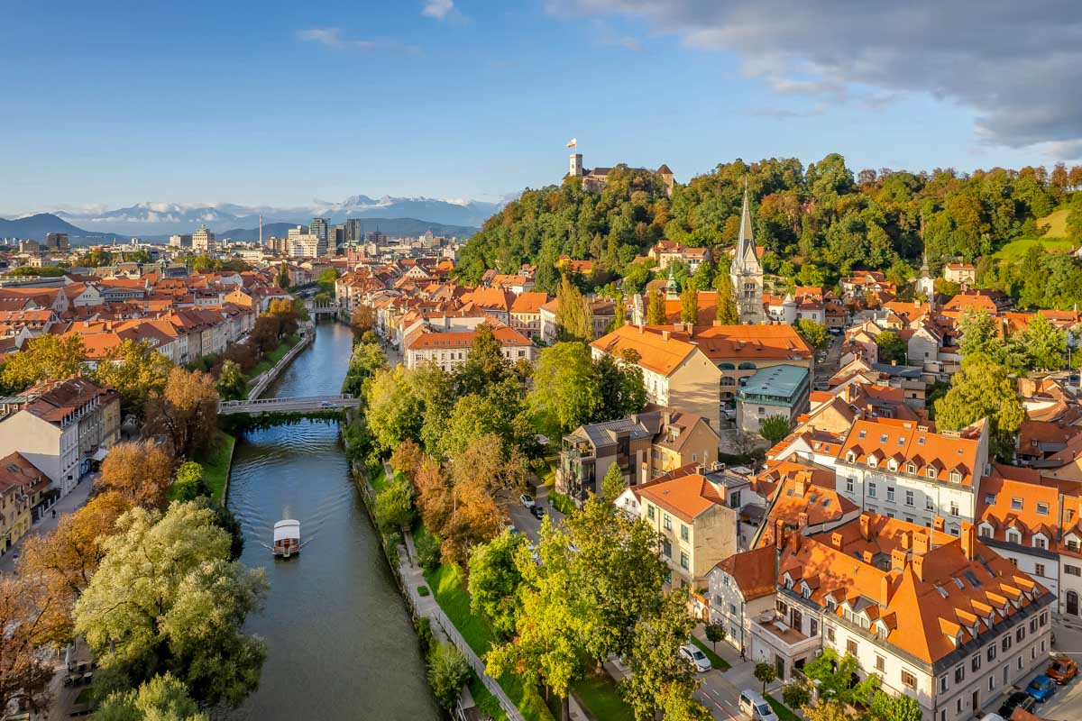 Aerial-view-of-the-Ljubljana-old-town-Slovenia