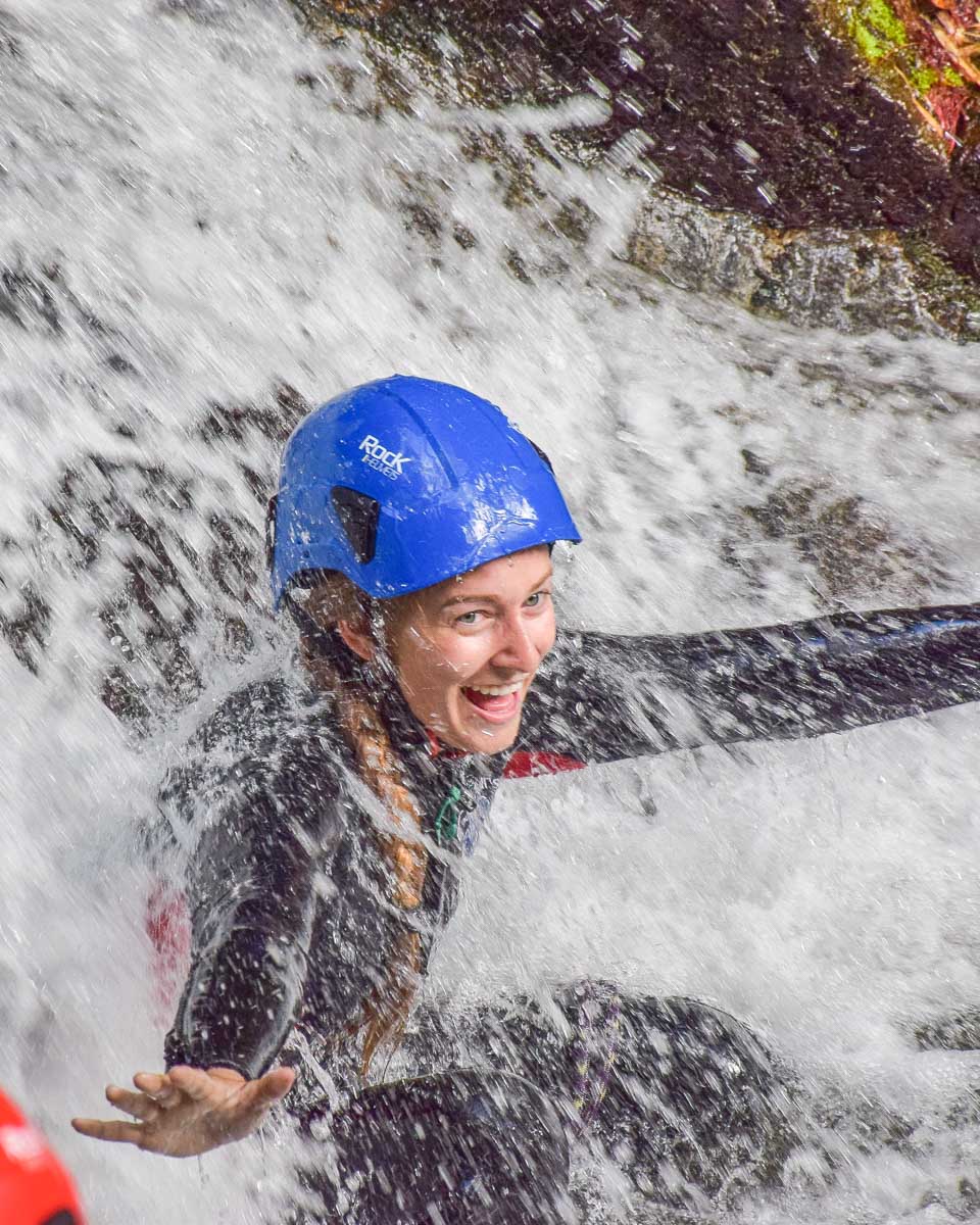 Bailey canyoning in Switzerland near Interlaken 1