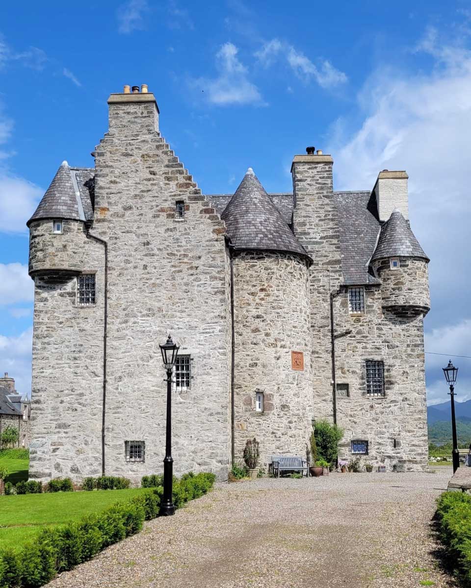 Barcaldine Castle in Scotland