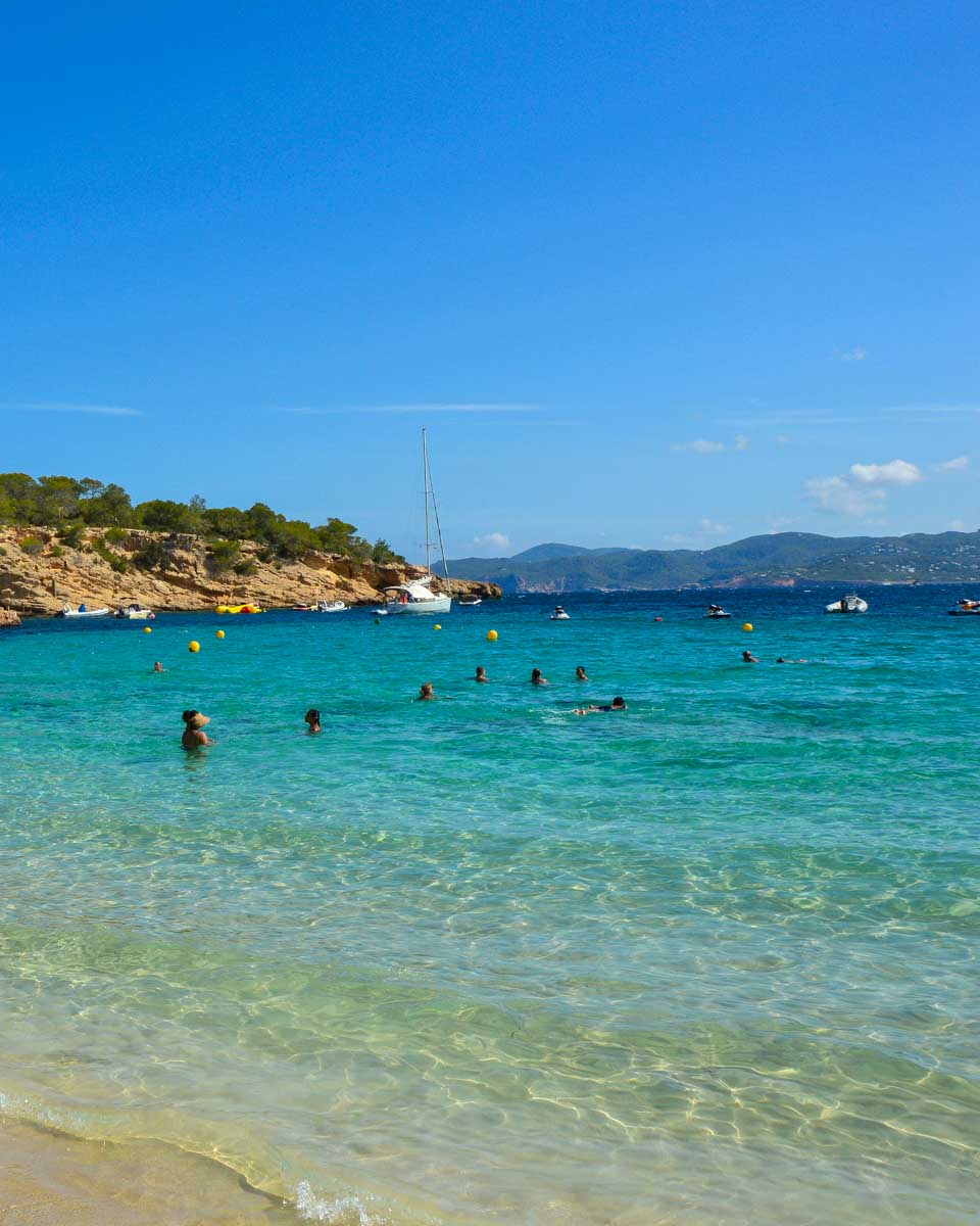 Cala-Bassa-Beach-seen-on-a-tour-from-Ibiza-Spain-1