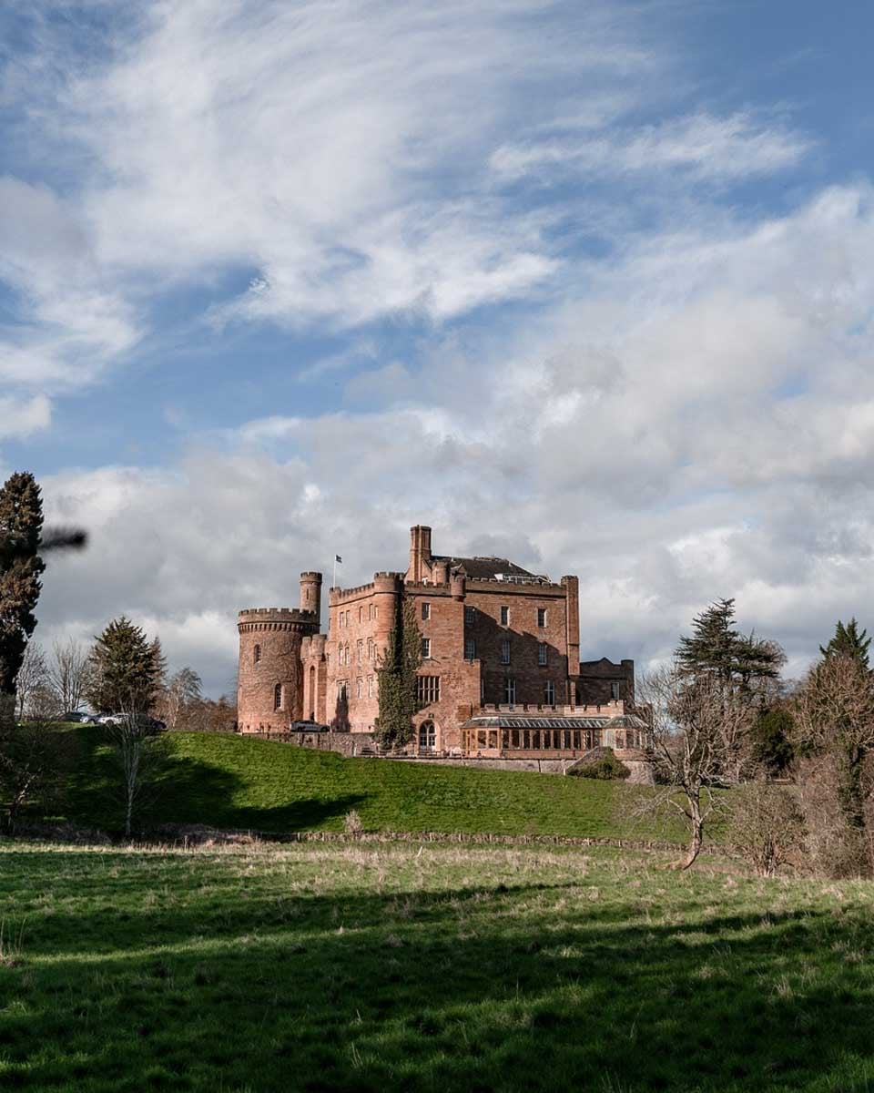 Dalhousie Castle in Scotland