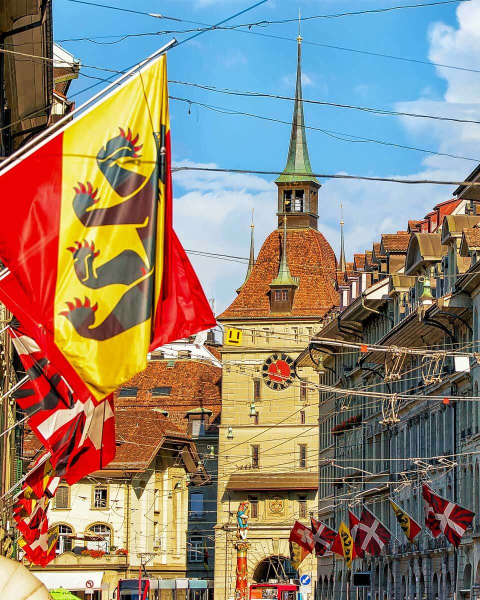 Downtown Bern Switzerland