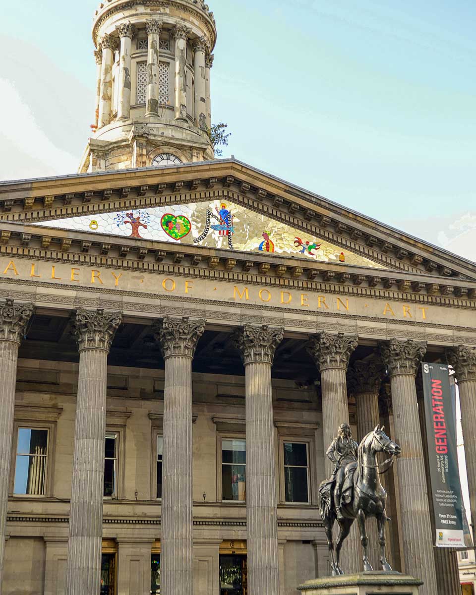 Gallery of Modern Art in Glasgow Scotland