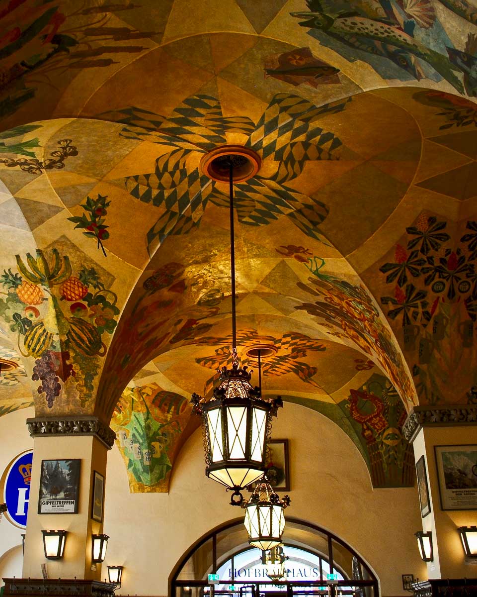 Hofbräuhaus beer hall in Germany