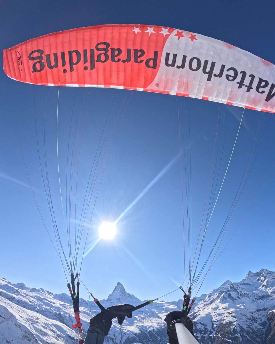 Matterhorn-Paragliding-on-a-tour-from-Zermatt-Switzerland