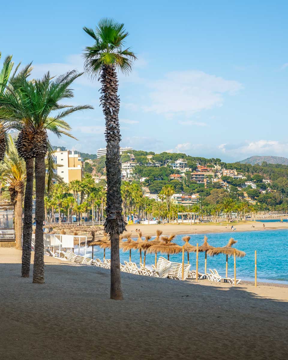 Playa de la Malagueta in Malaga Spain 1