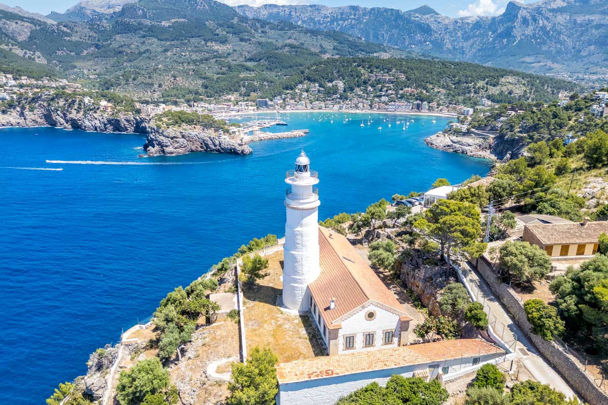 Port de Soller on Mallorca Spain