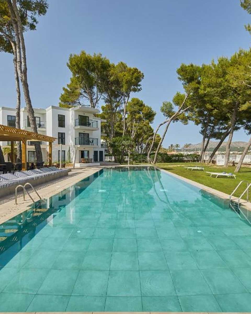 Sofia Alcudia Beach in Mallorca Spain 1
