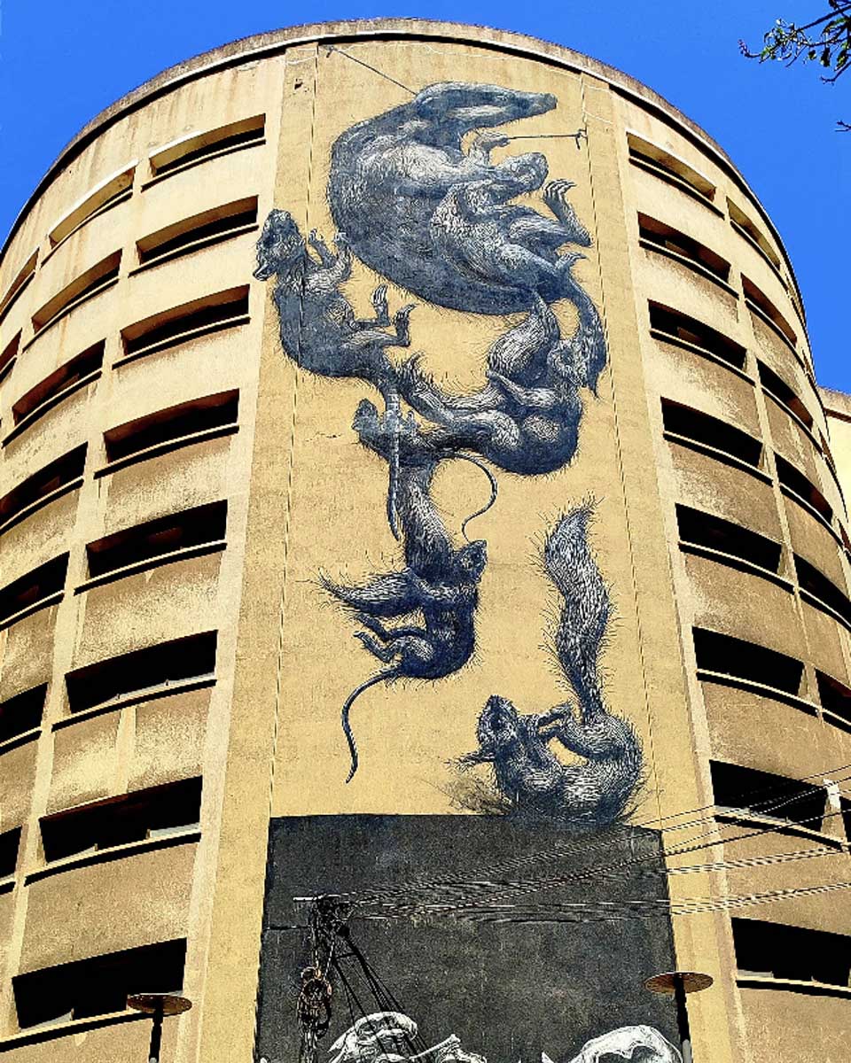 Street art in SoHo in Malaga Spain (1)