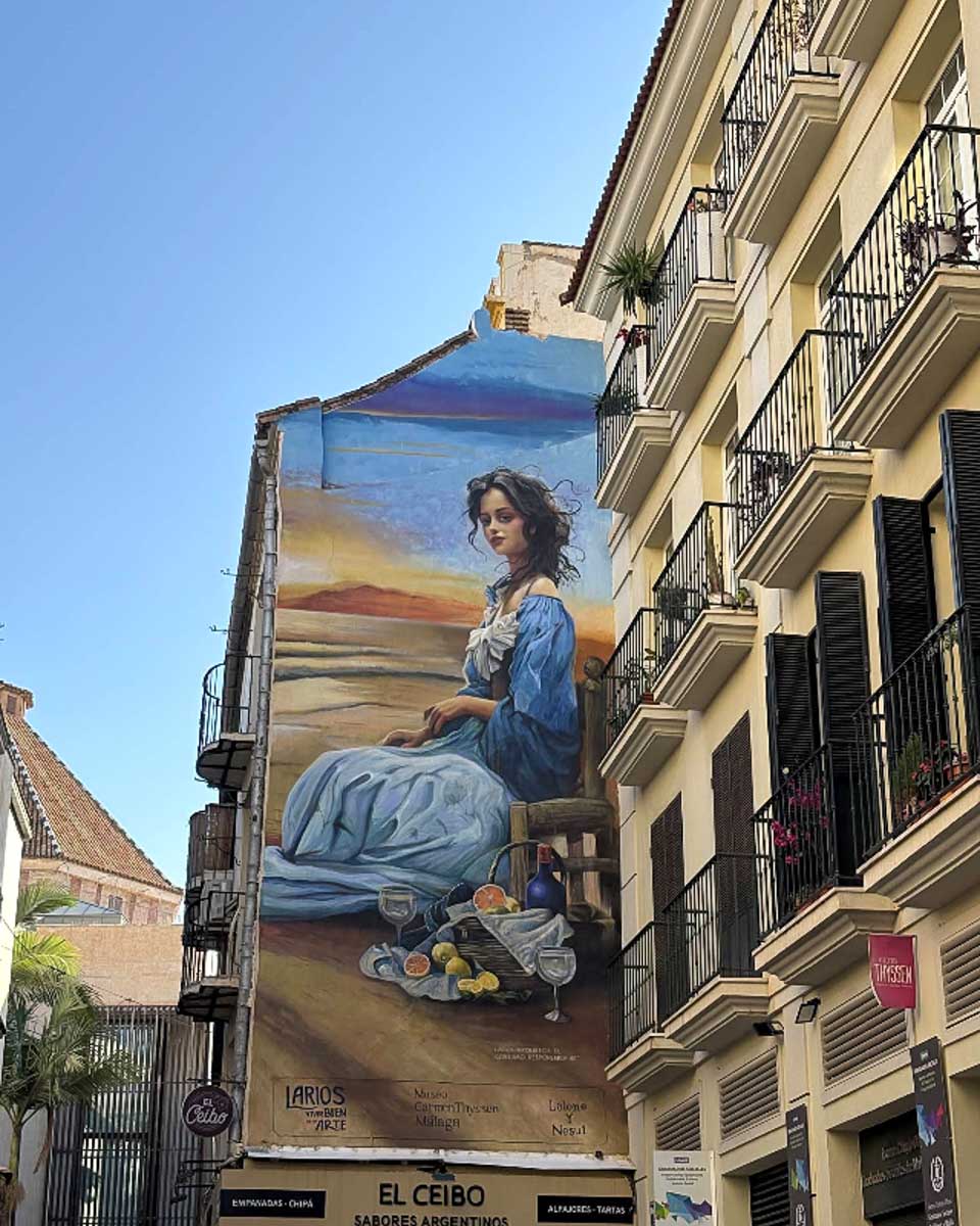 Street art in SoHo in Malaga Spain (2)