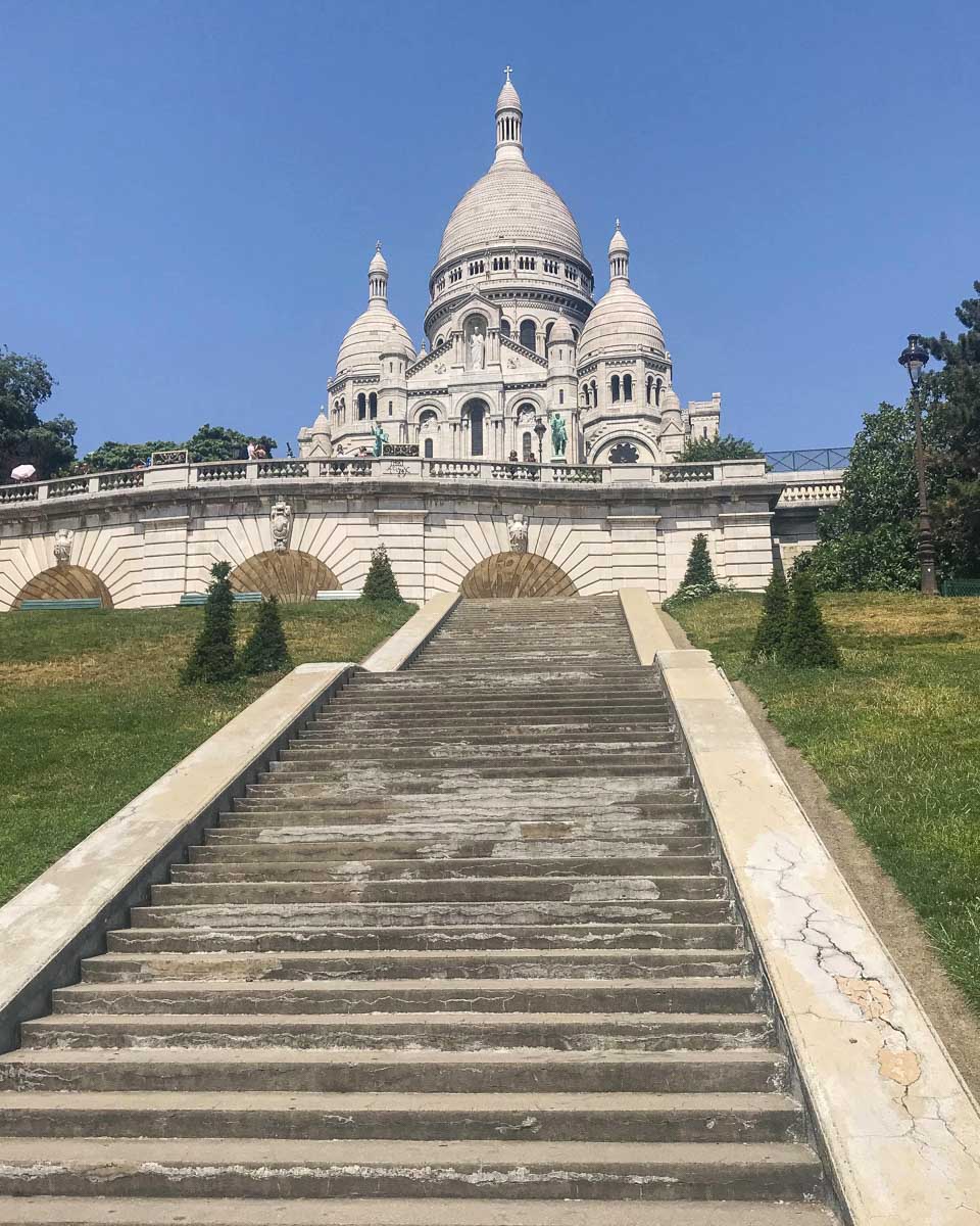 The Basilica of the Sacred Heart of Jesus in Paris, France aka Sacré-Cœur