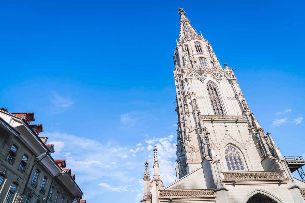 The Bern Münster Cathedral in Switzerland