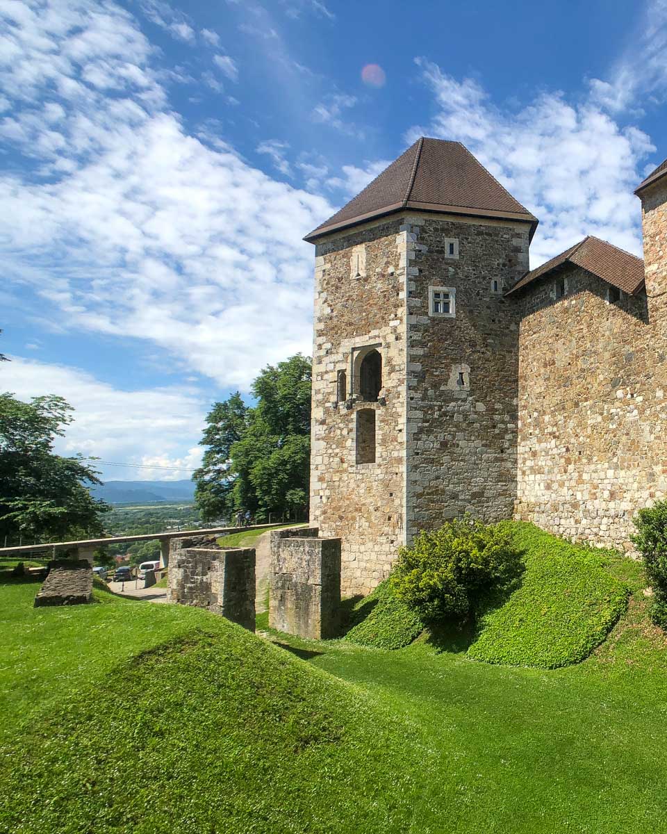 The Ljubljana Castle in Ljubljana Slovenia 1