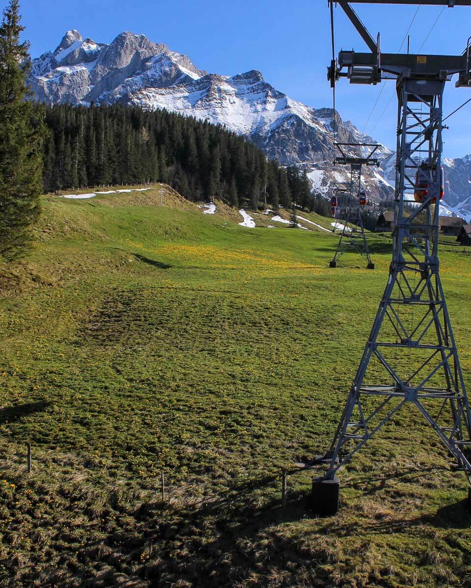 Views-of-mount-pilatus-from-the-cable-car-on-a-tour-from-Lucerne-Switzerland