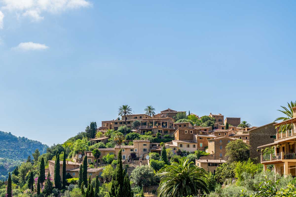 Village Deia in Mallorca, Spain