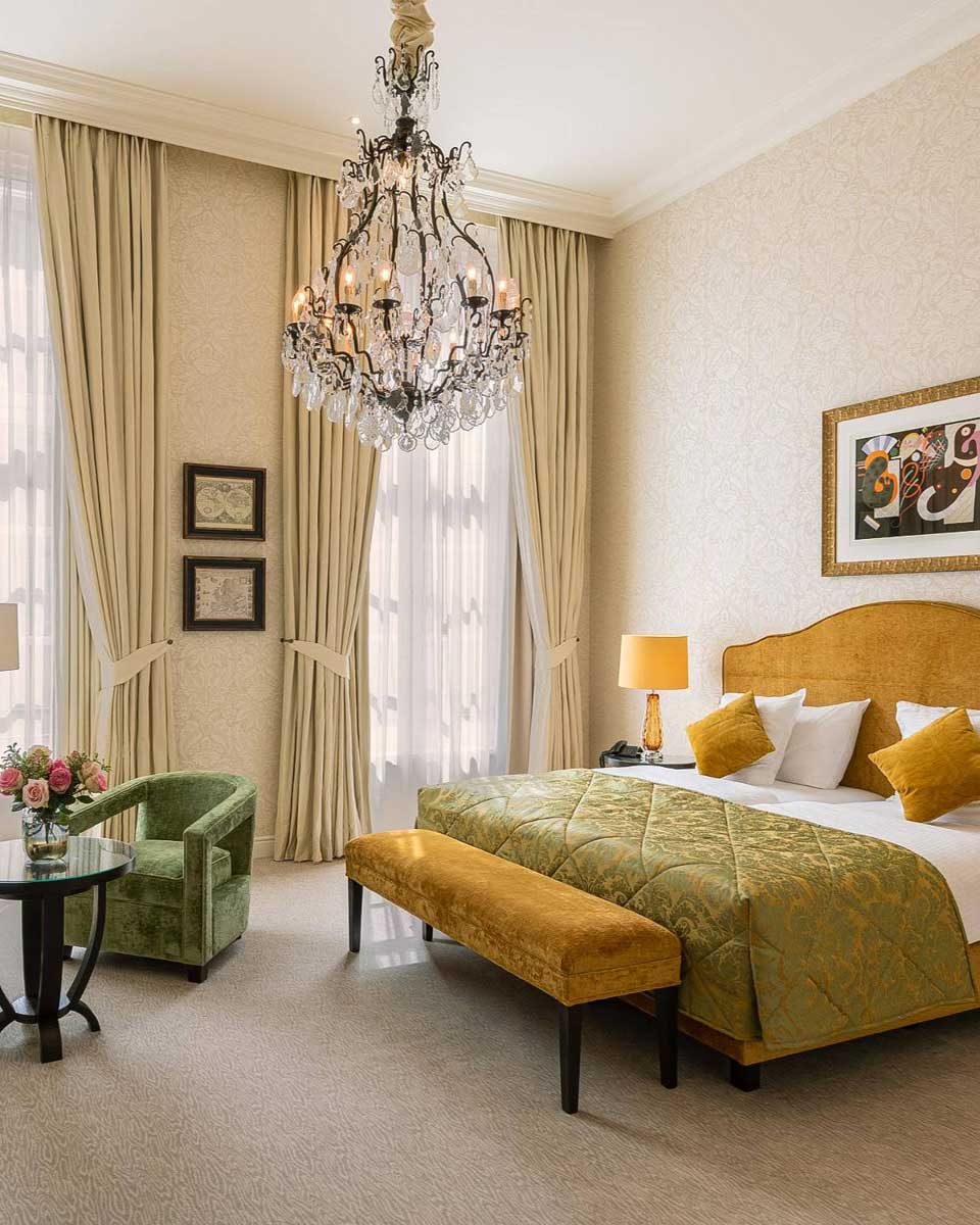 A hotel room at Grand Hotel Casselbergh Brugge