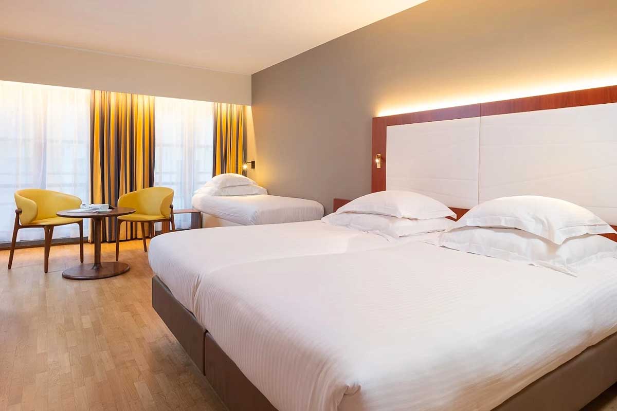 A hotel room at Rosenburg Hotel Brugge
