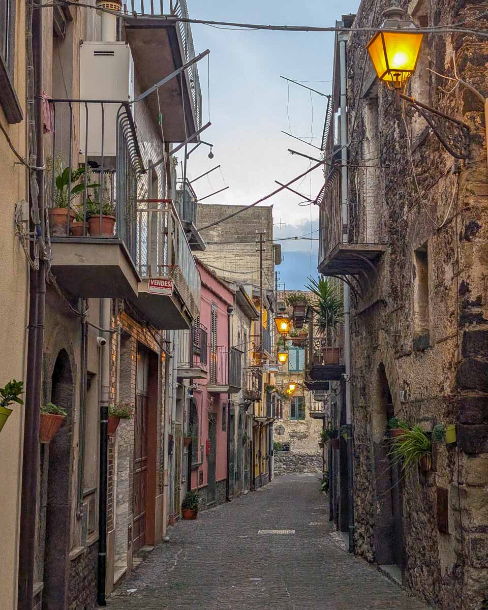 A small village seen in Italy