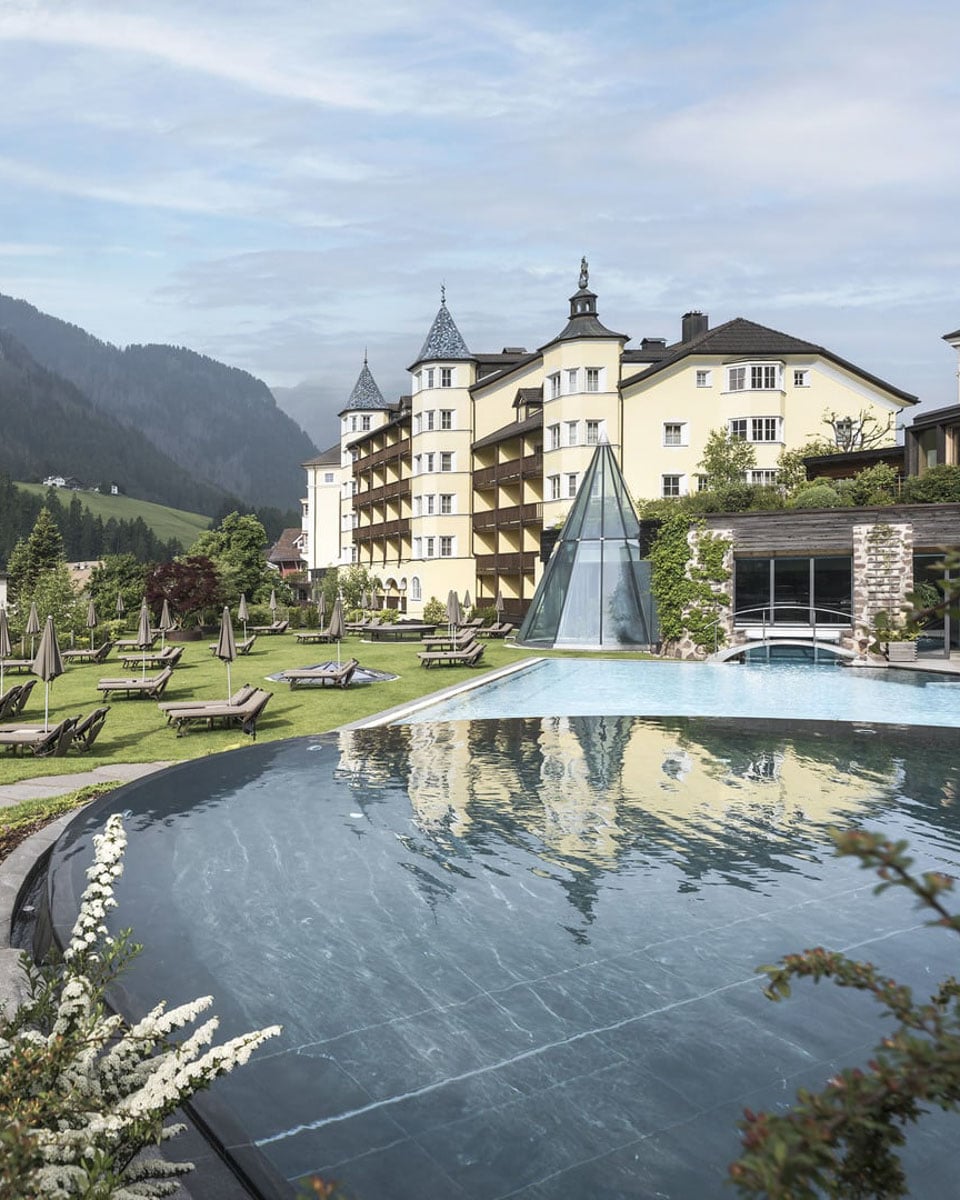 Adler Spa Resort Dolomiti in the Dolomites Italy