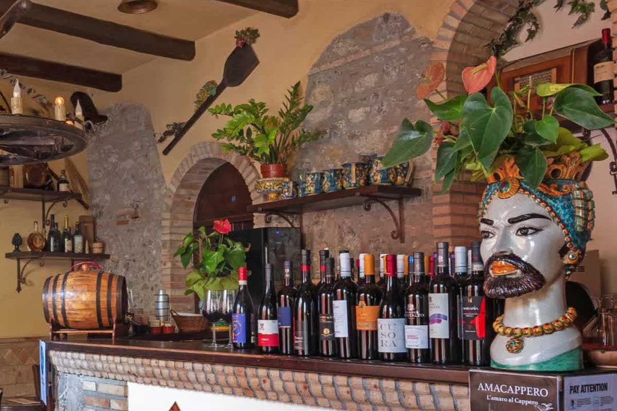 Al Grappolo d’Uva in Taormina Sicily Italy