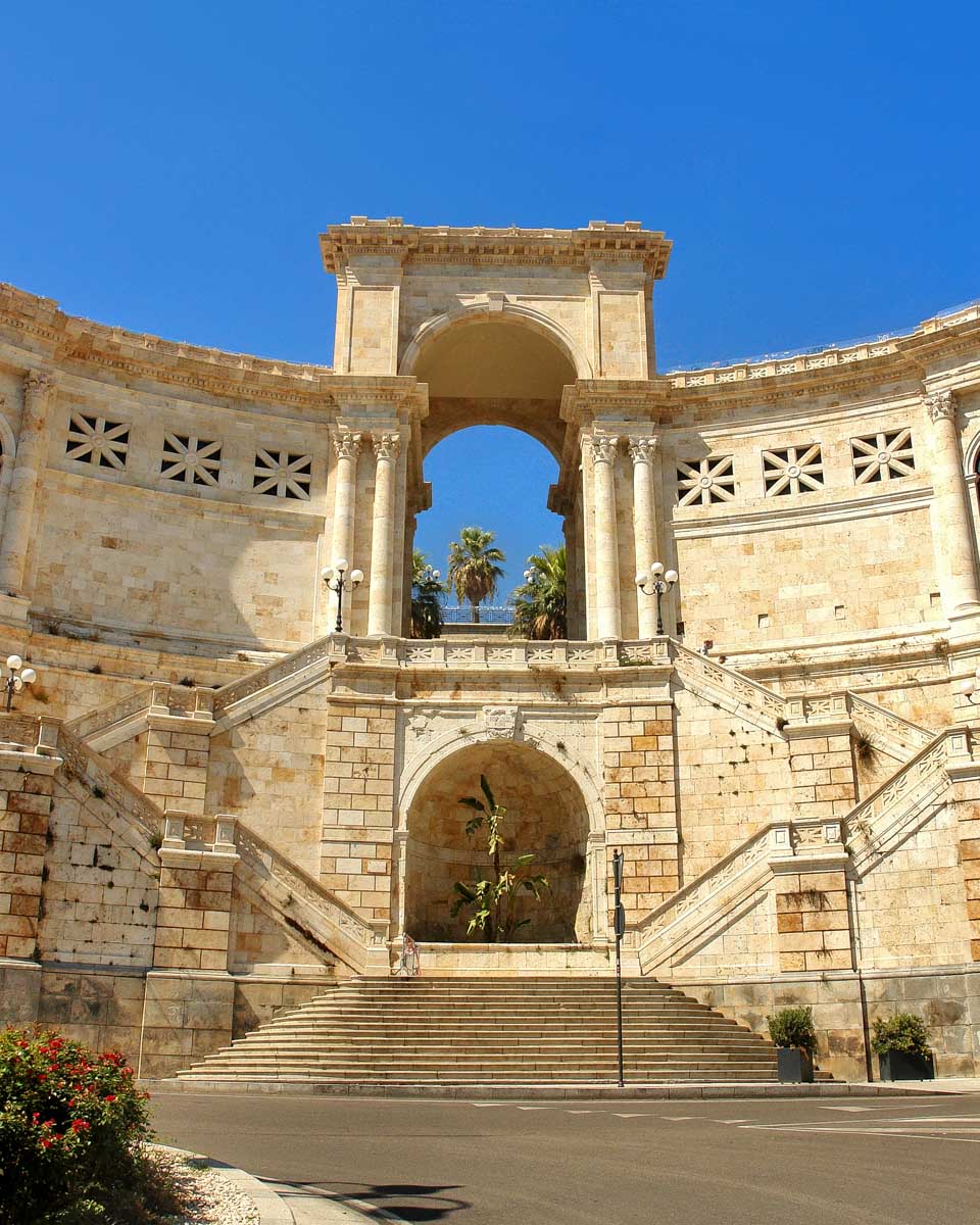 Bastione-of-Saint-Remy-Cagliari-Sardinia-Italy