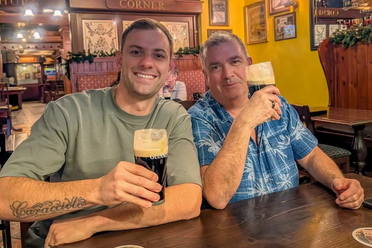 Daniel-and-family-drinking-Guinness-in-a-pub-in-Ireland
