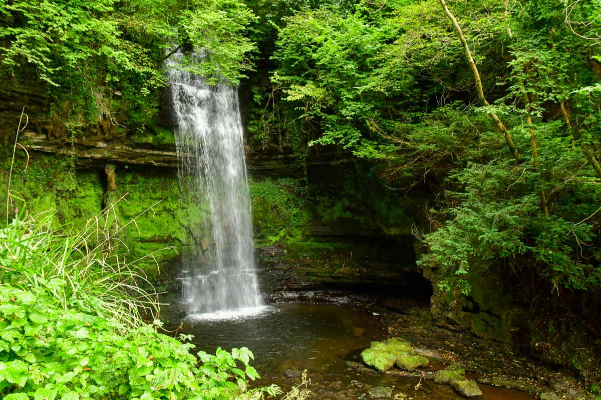 Glencar Waterfall in Ireland