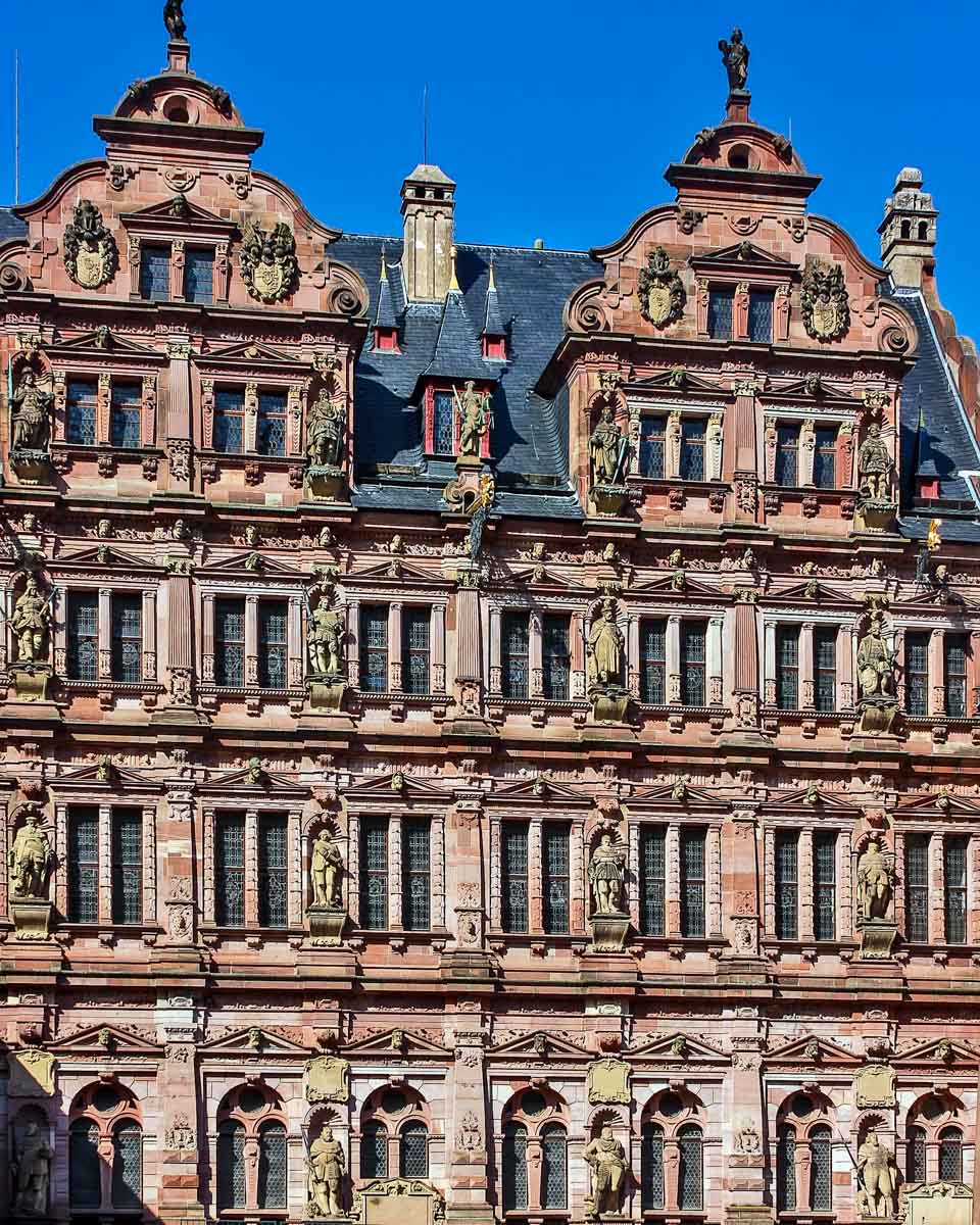 Heidelberg Castle seen on a tour from Frankfurt Germany