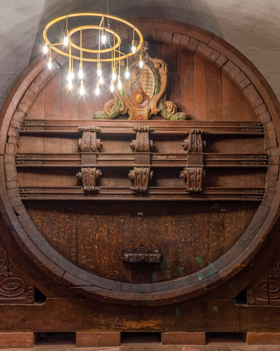 Heidelberg Tun seen on a tour from Frankfurt Germany 1