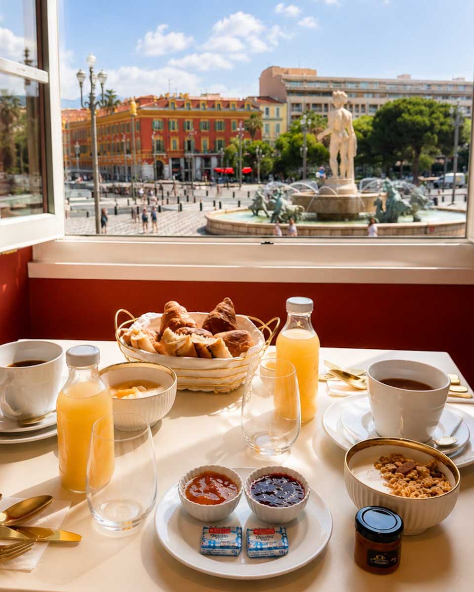 Hotel De La Mer in the French Riviera, Nice, France