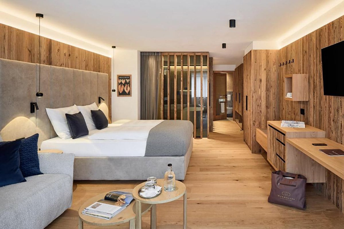 Hotel Marmolada in the Dolomites Italy