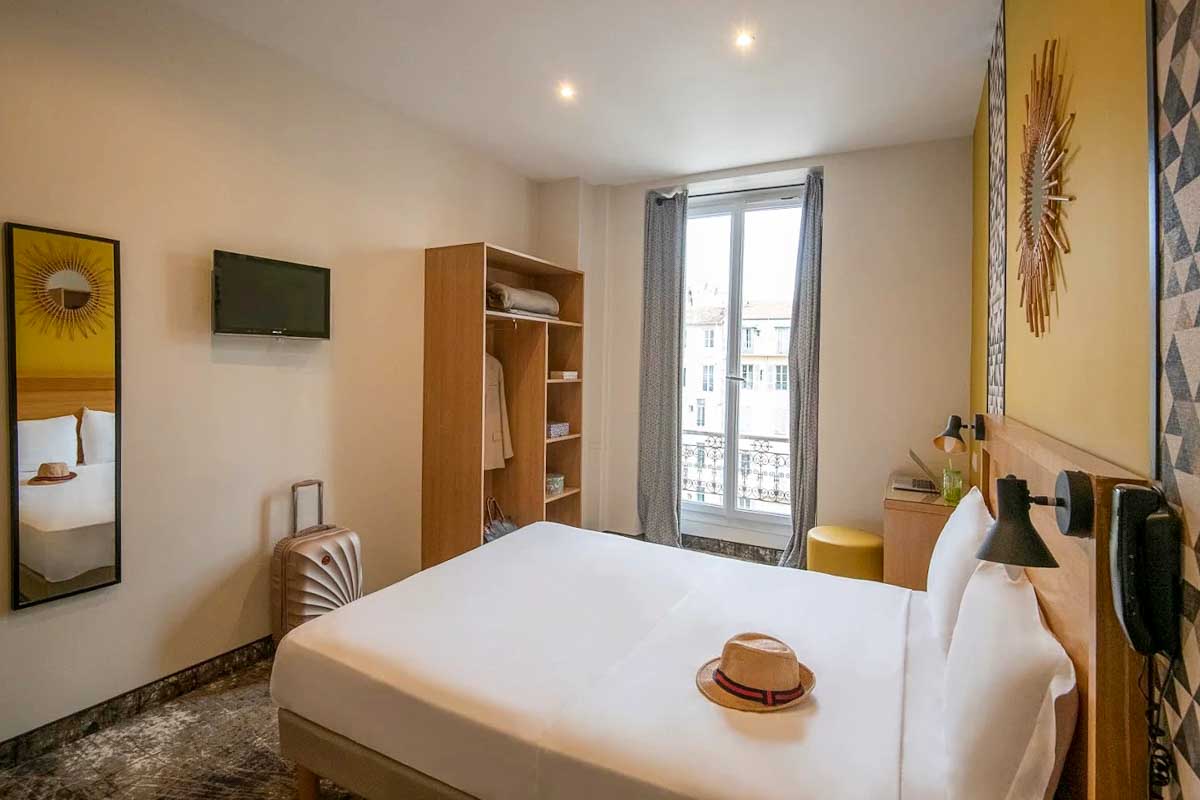 Hotel d'Ostende in the French Riviera, Nice, France