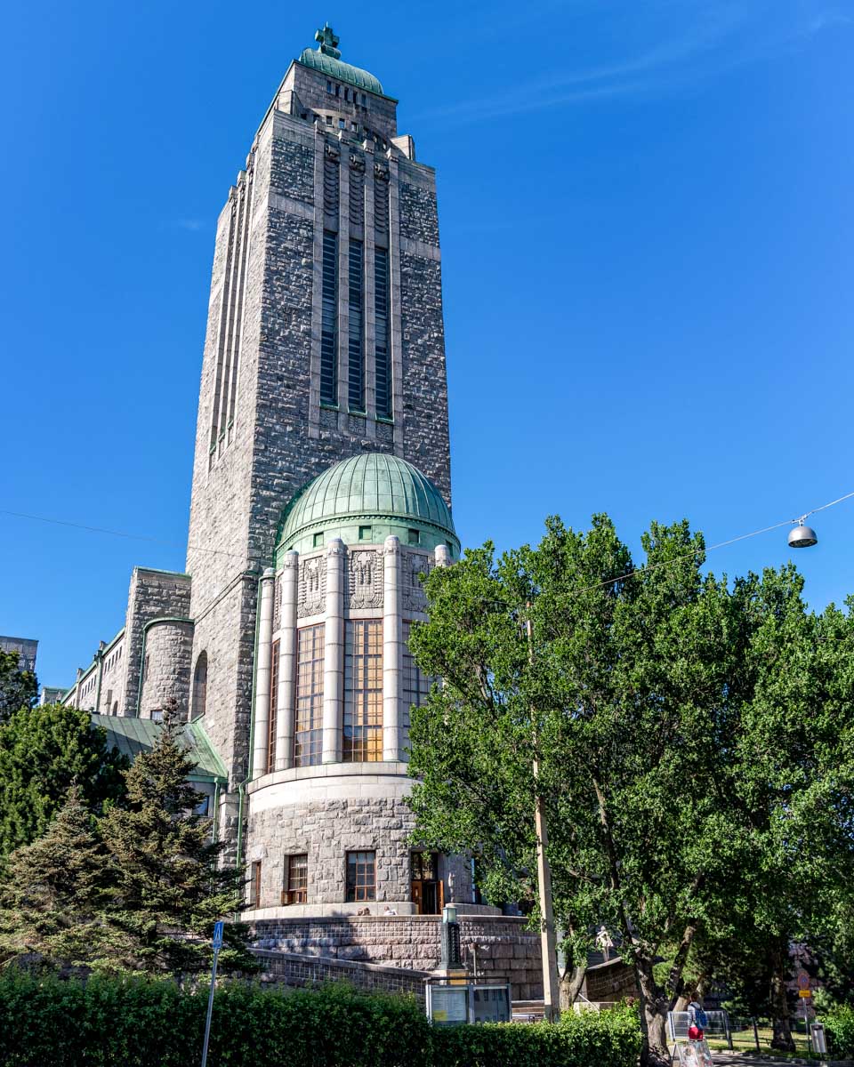 Kallio Church in Helsinki Finland